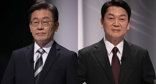 이재명 더불어민주당 의원과 안철수 국민의힘 의원. <연합뉴스>